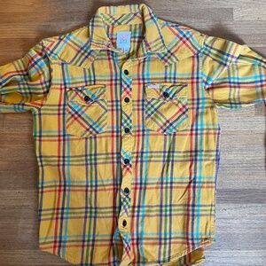 Men's Medium Topo Designs Field Plaid Shirt